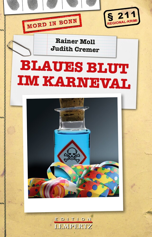 Buchcover für Blaues Blut im Karneval