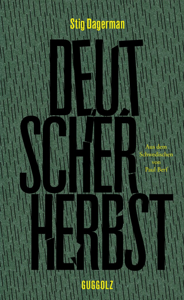 Buchcover für Deutscher Herbst