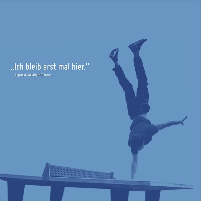 Book cover for "Ich bleib erst mal hier."