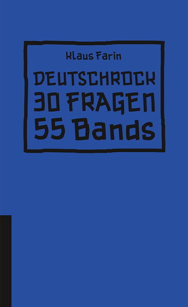 Buchcover für Deutschrock