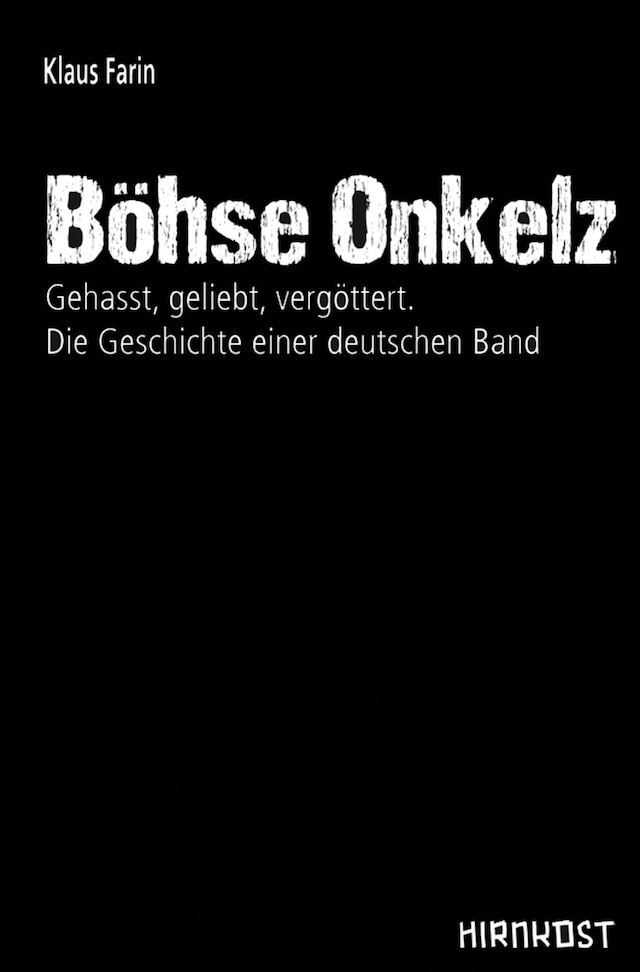 Buchcover für Böhse Onkelz