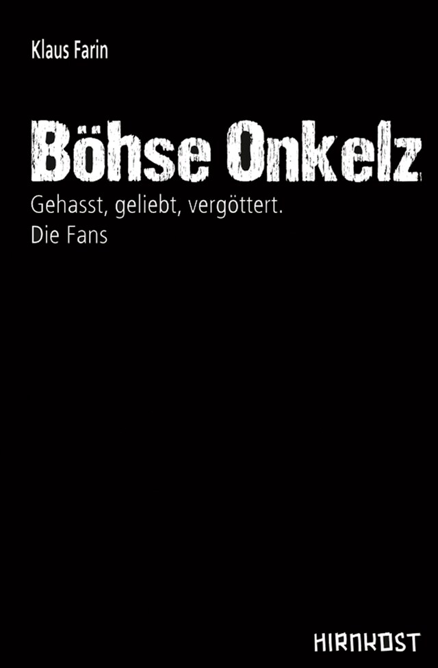 Book cover for Böhse Onkelz