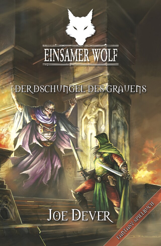 Buchcover für Einsamer Wolf 08 - Der Dschungel des Grauen