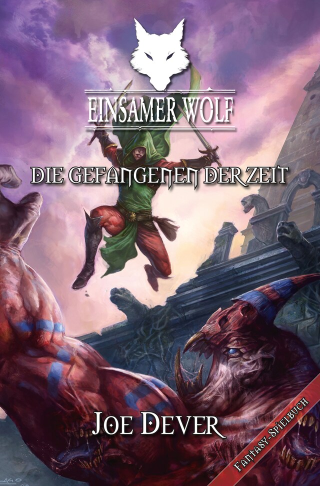 Buchcover für Einsamer Wolf 11 - Die Gefangenen der Zeit