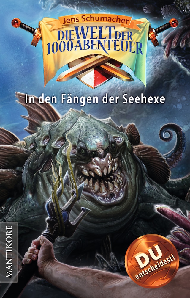 Book cover for Die Welt der 1000 Abenteuer - In den Fängen der Seehexe