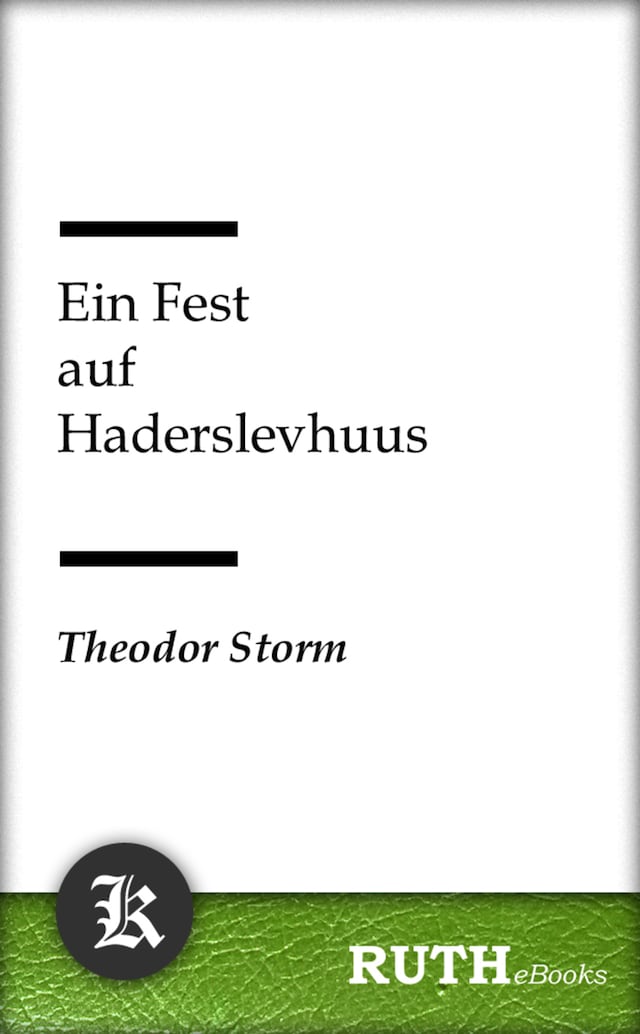 Buchcover für Ein Fest auf Haderslevhuus