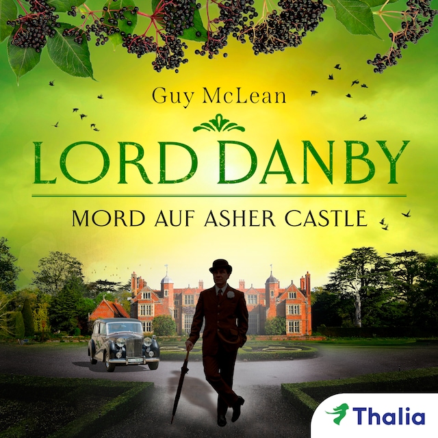Kirjankansi teokselle Lord Danby - Mord auf Asher Castle
