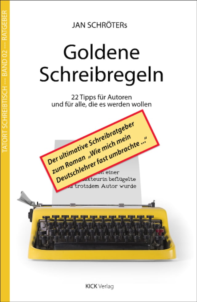 Portada de libro para Jan Schröters Goldene Schreibregeln