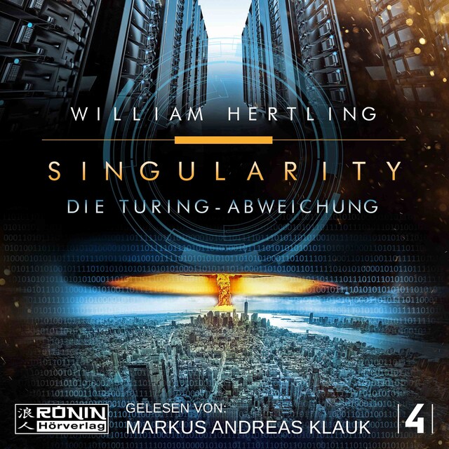 Bogomslag for Die Turing Abweichung - Singularity, Band 4 (Ungekürzt)