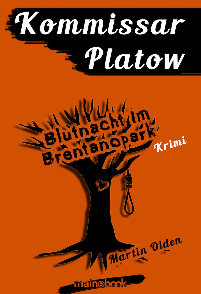 Buchcover für Kommissar Platow, Band 5: Blutnacht im Brentanopark