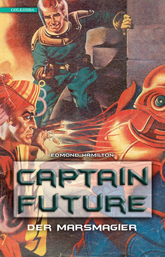 Book cover for Captain Future 7: Der Marsmagier