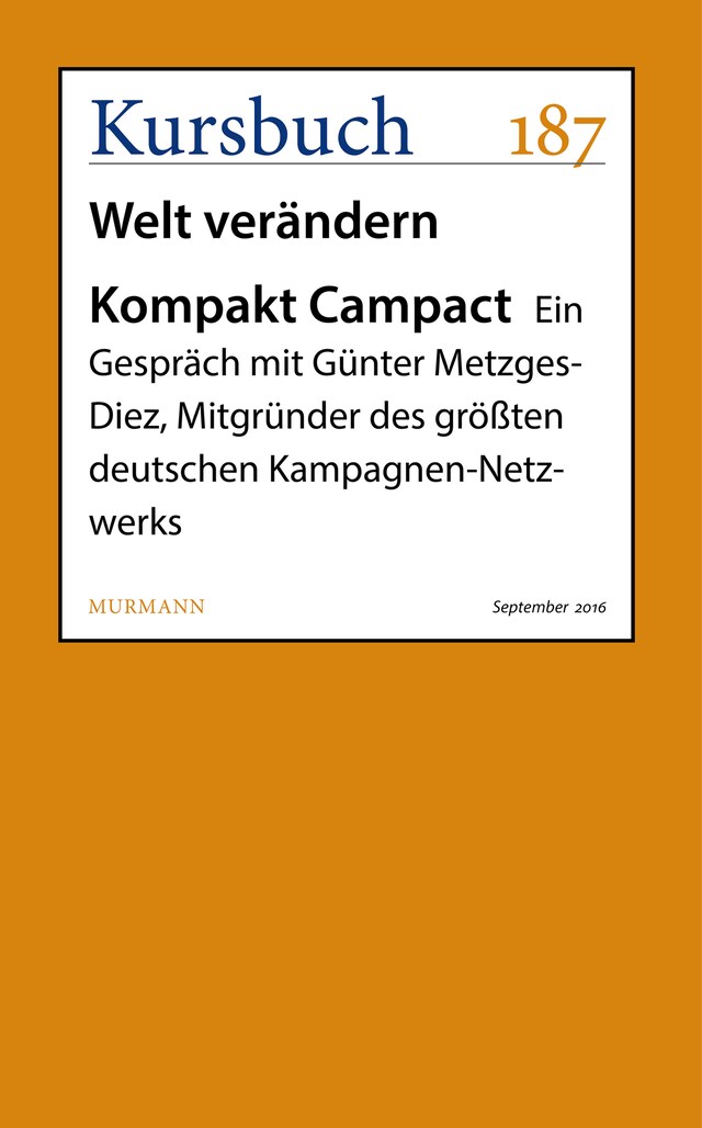 Book cover for Kompakt Campact