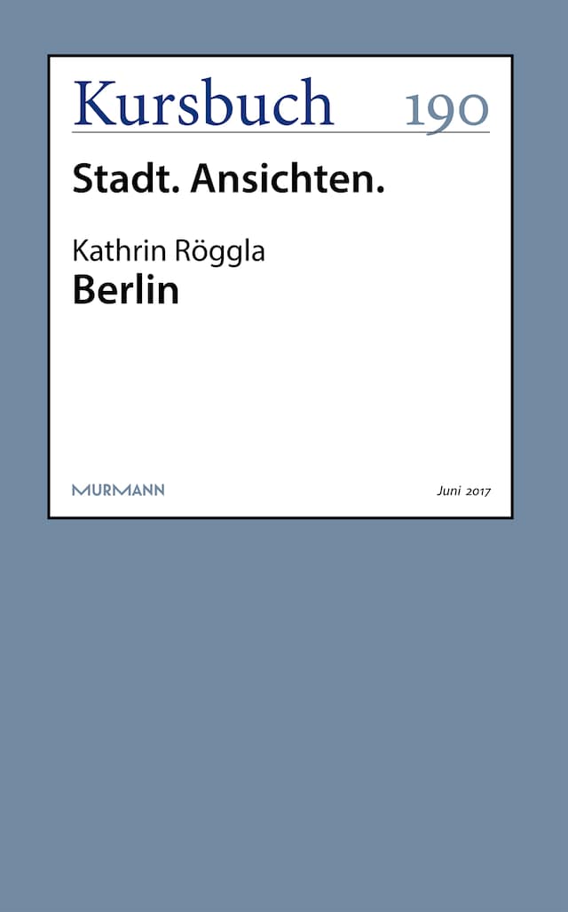 Boekomslag van Berlin
