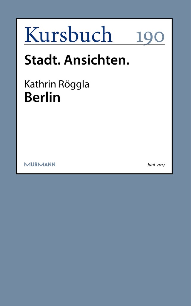 Buchcover für Berlin