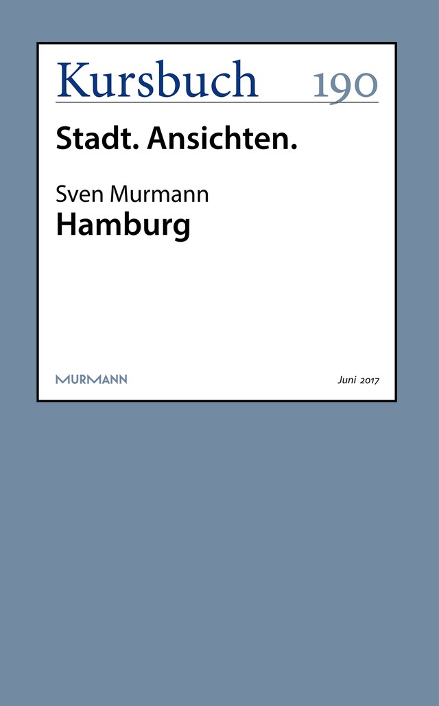 Portada de libro para Hamburg