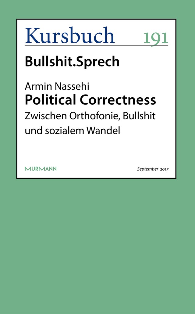 Buchcover für Political Correctness