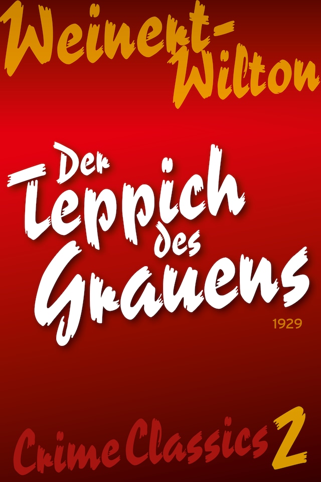 Copertina del libro per Der Teppich des Grauens
