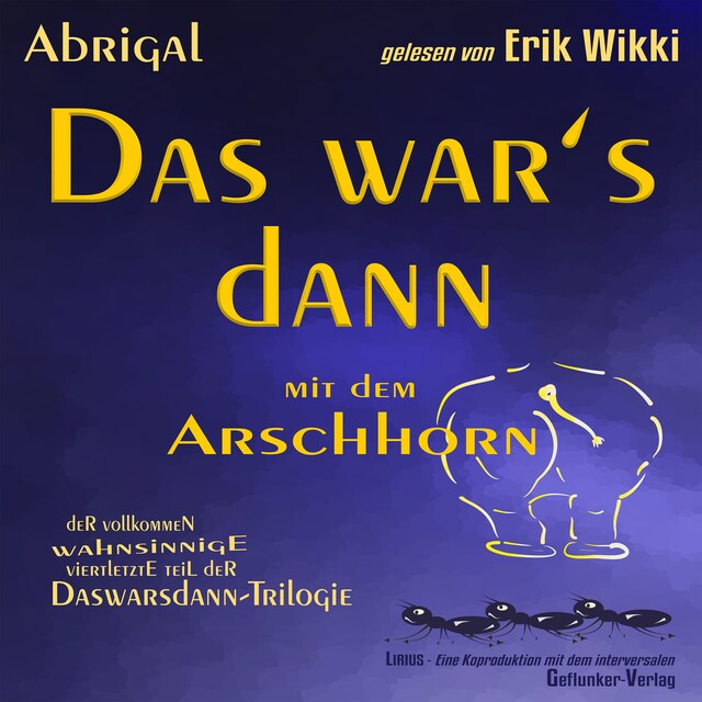 Buchcover für Das war's dann mit dem Arschhorn