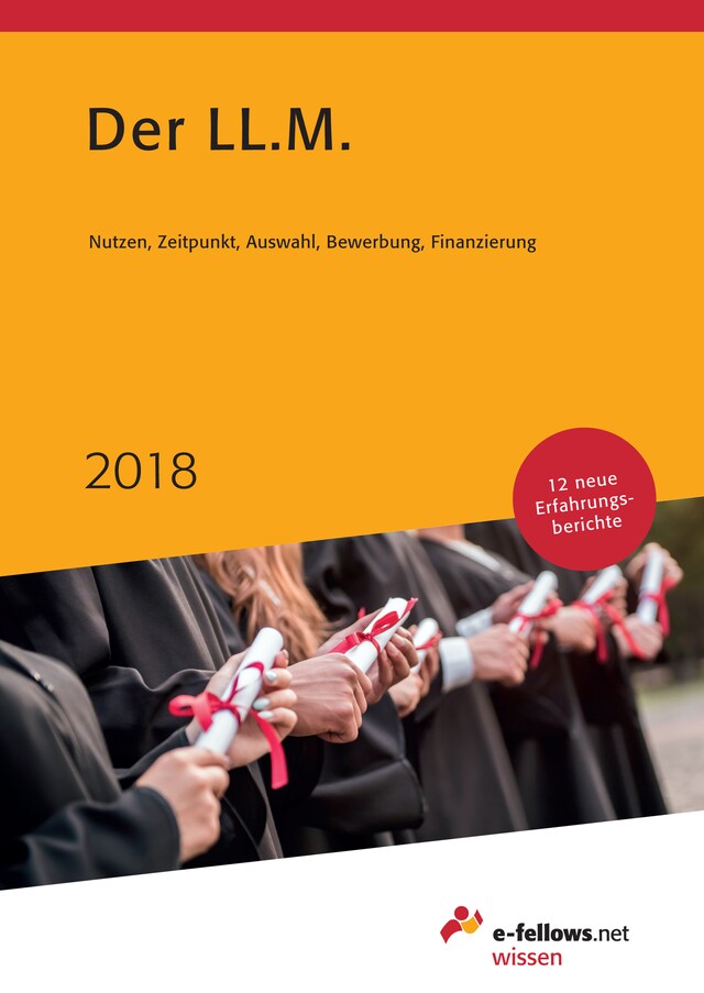 Book cover for Der LL.M. 2018