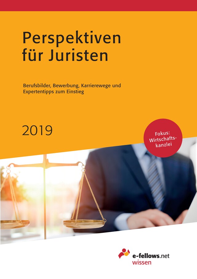 Book cover for Perspektiven für Juristen 2019