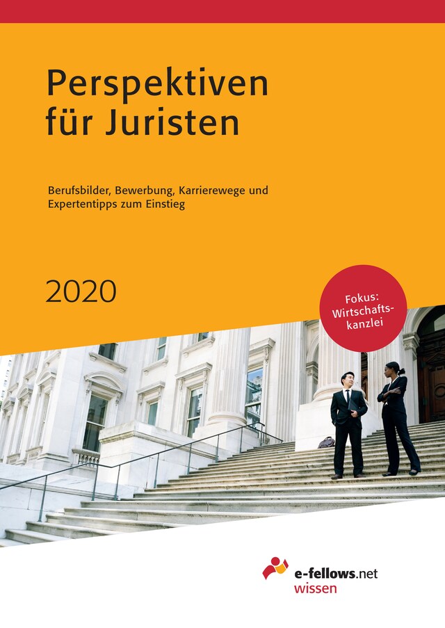 Buchcover für Perspektiven für Juristen 2020