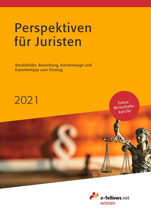 Portada de libro para Perspektiven für Juristen 2021