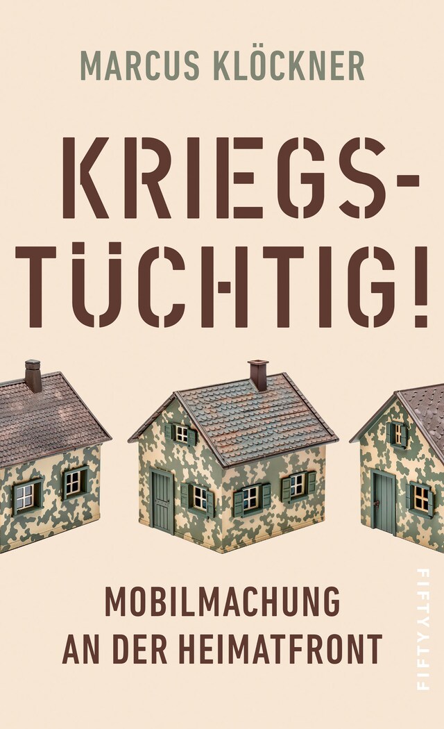 Buchcover für Kriegstüchtig!