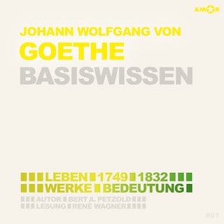 Johann Wolfgang von Goethe (1749-1832) - Leben, Werk, Bedeutung - Basiswissen (Ungekürzt) als Hörbuch