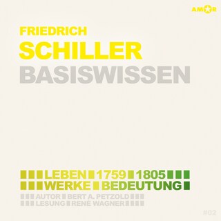 Friedrich Schiller (1759-1805) - Leben, Werk, Bedeutung - Basiswissen (Ungekürzt) als Hörbuch