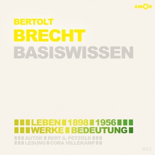 Bertolt Brecht (1898-1956) - Leben, Werk, Bedeutung - Basiswissen (Ungekürzt) als Hörbuch