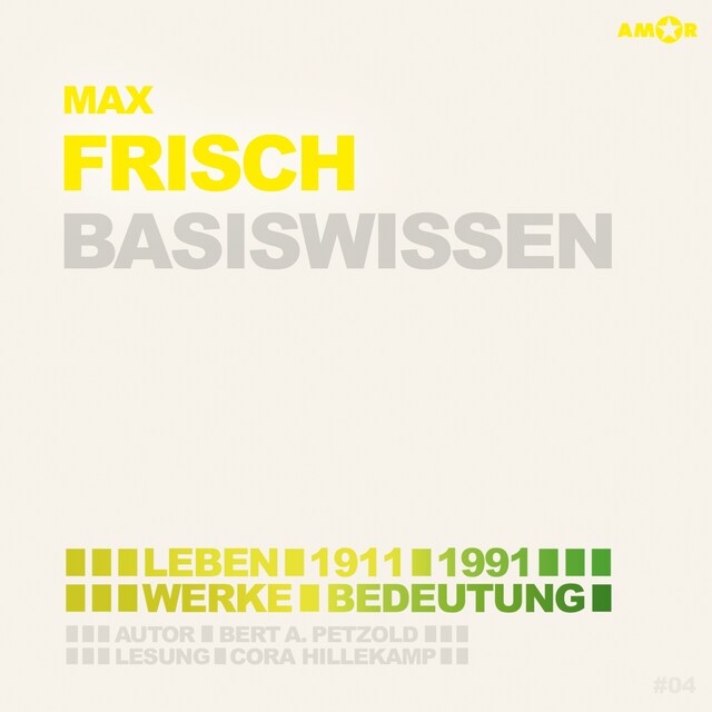 Boekomslag van Max Frisch (1911-1991) - Leben, Werk, Bedeutung - Basiswissen (Ungekürzt)