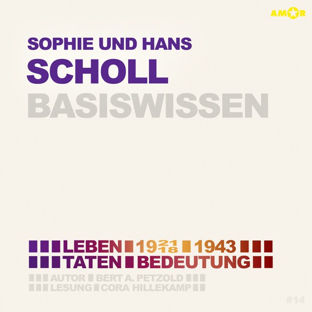 Buchcover für Sophie und Hans Scholl (1921/18-1943) - Leben, Taten, Bedeutung - Basiswissen (Ungekürzt)
