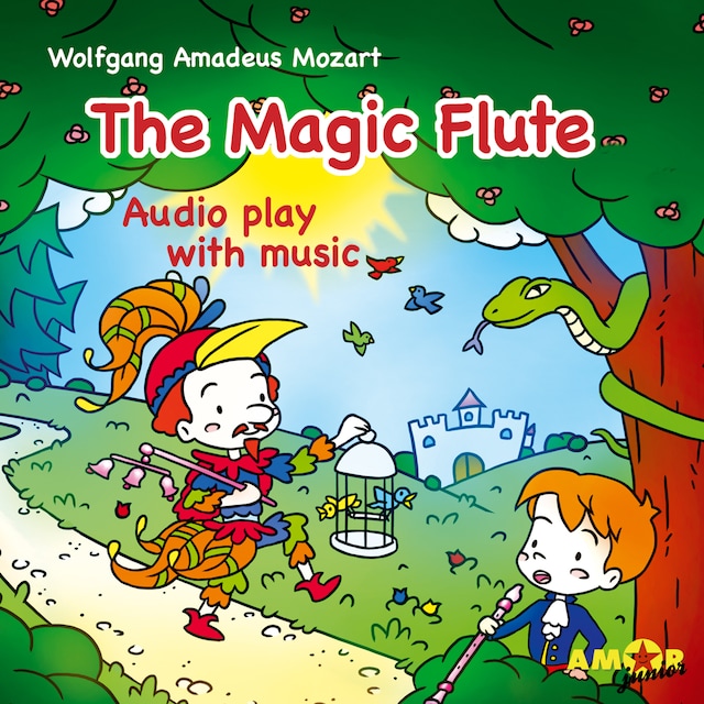 Portada de libro para Opera for Kids, The Magic Flute