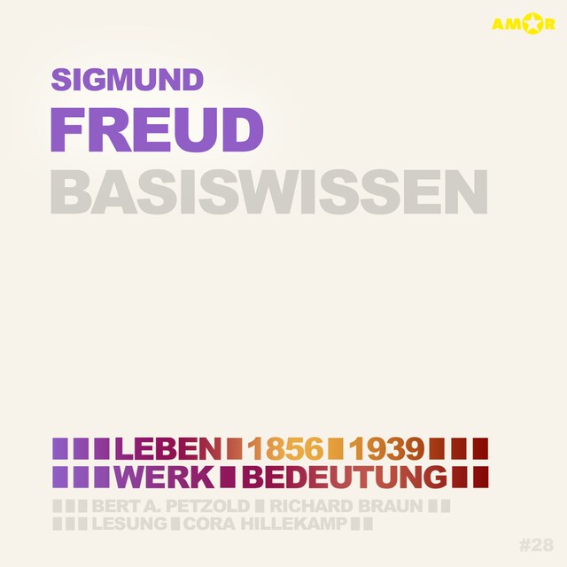 Couverture de livre pour Sigmund Freud (1856-1939) - Leben, Werk, Bedeutung - Basiswissen (Ungekürzt)