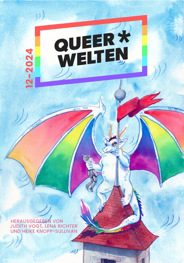 Book cover for Queer*Welten 12-2023 - Das queerfeministische Phantastik-Magazin