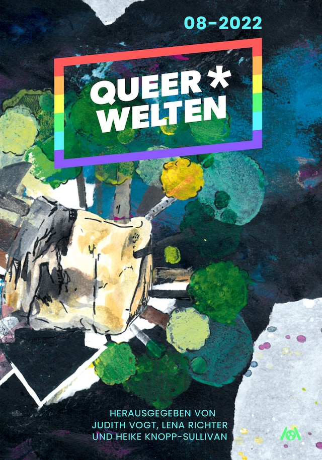 Kirjankansi teokselle Queer*Welten 08-2022