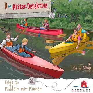 Die Alster-Detektive - Folge 9 Paddeln mit Pannen als Hörbuch