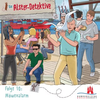 Die Alster-Detektive - Folge 10 Möwenalarm als Hörbuch