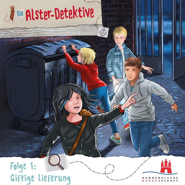 Kirjankansi teokselle Die Alster-Detektive, Folge 1: Giftige Lieferung (Ungekürzt)