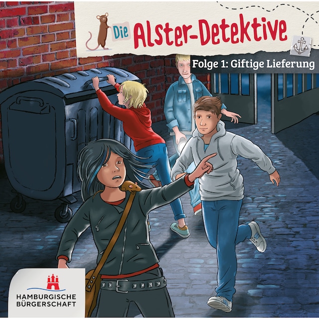 Book cover for Die Alster-Detektive, Folge 1: Giftige Lieferung (Ungekürzt)