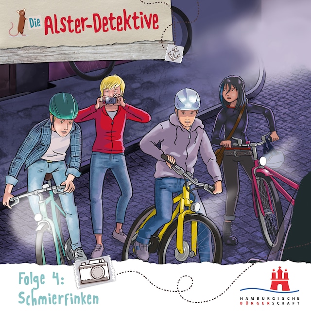 Kirjankansi teokselle Die Alster-Detektive, Folge 4: Schmierfinken (Ungekürzt)