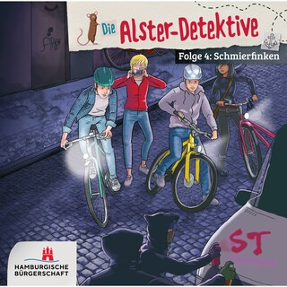 Die Alster-Detektive - Folge 4 Schmierfinken als Hörbuch