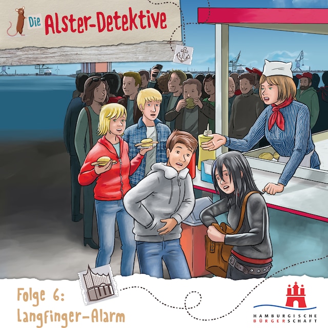 Couverture de livre pour Die Alster-Detektive, Folge 6: Langfinger Alarm (Ungekürzt)