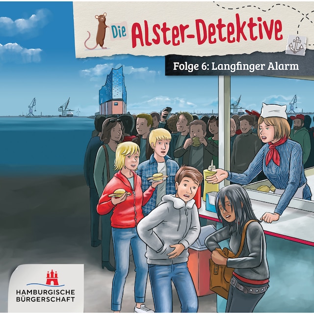 Buchcover für Die Alster-Detektive, Folge 6: Langfinger Alarm (Ungekürzt)