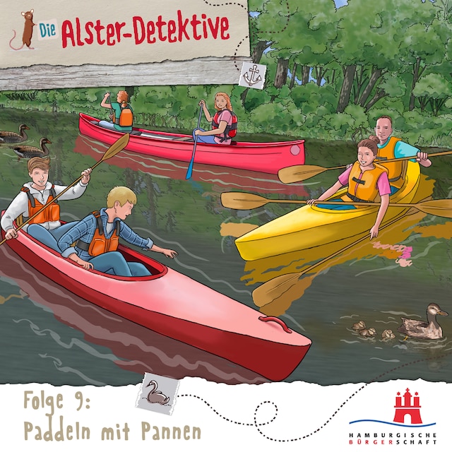 Bogomslag for Die Alster-Detektive, Folge 9: Paddeln mit Pannen