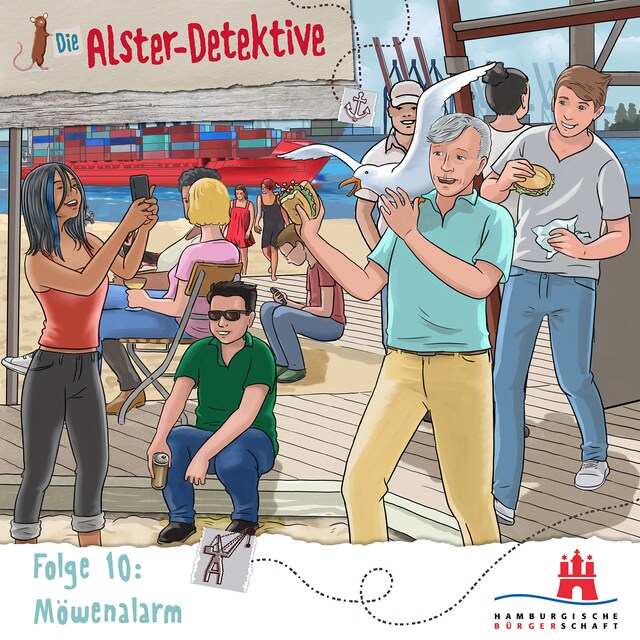 Couverture de livre pour Die Alster-Detektive, Folge 10: Möwenalarm (Ungekürzt)