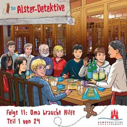 Die Alster-Detektive, Adventskalender, Teil 1: Folge 11: Oma braucht Hilfe (Ungekürzt) bookCoverFor