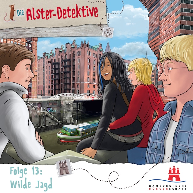 Copertina del libro per Die Alster-Detektive, Folge 13: Wilde Jagd