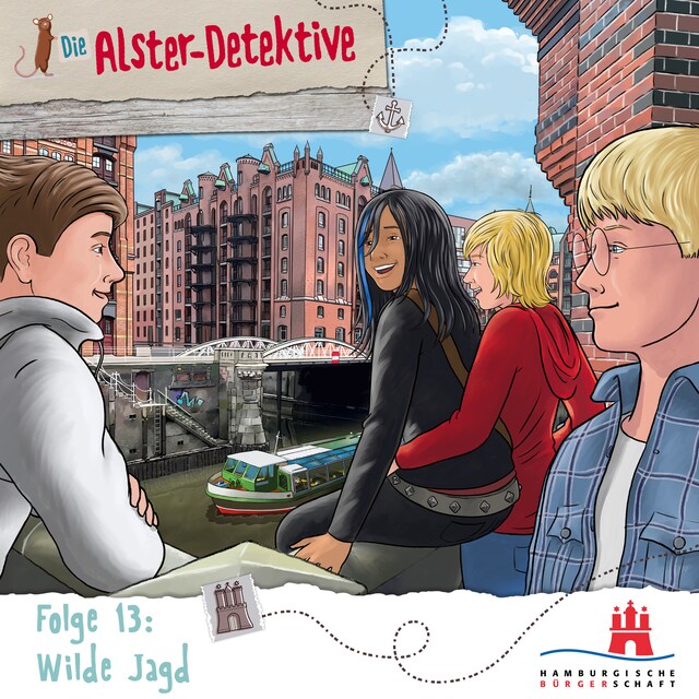 Couverture de livre pour Die Alster-Detektive, Folge 13: Wilde Jagd