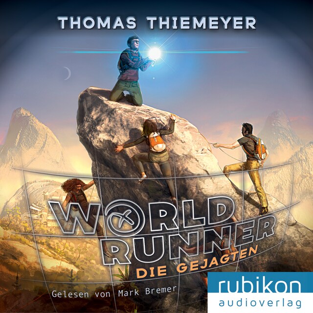 Book cover for Die Gejagten - World Runner, Band 2